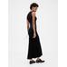 GapStudio Jersey Elbise цвет: Чёрный