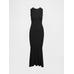 GapStudio Jersey Elbise цвет: Чёрный