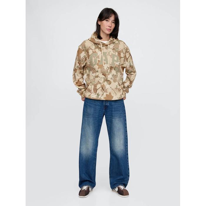 Gap Logo Vintage Sweatshirt цвет: Зелёный