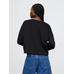 Винтажная толстовка с логотипом Gap Oversize от VintageSoft цвет: Чёрный