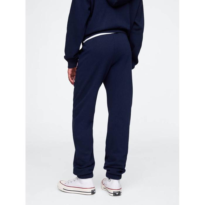Relaxed Спортивные штаны джоггера из махровой ткани с логотипом Gap цвет: Синий