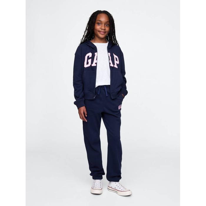 Relaxed Спортивные штаны джоггера из махровой ткани с логотипом Gap цвет: Синий