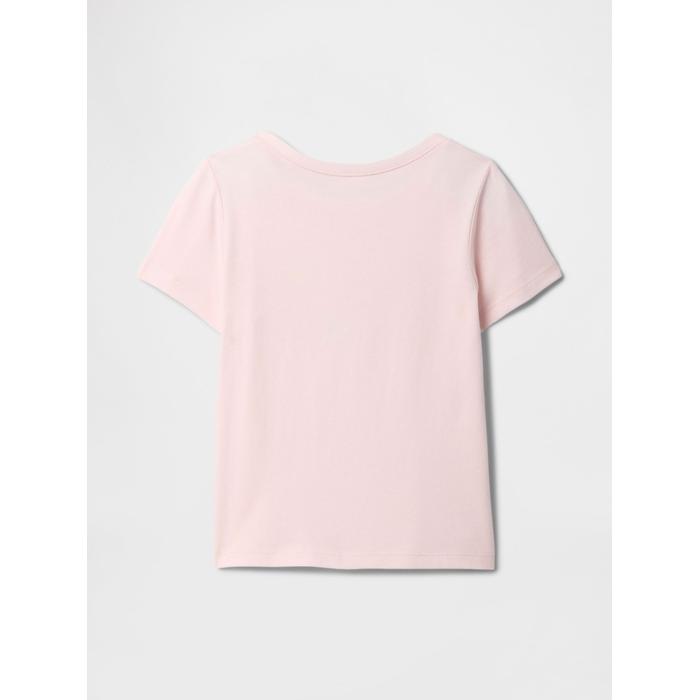Футболка с рисунком логотипа Gap цвет: Розовый