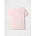 Футболка с рисунком логотипа Gap цвет: Розовый