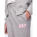 Relaxed Спортивные штаны джоггера из махровой ткани с логотипом Gap