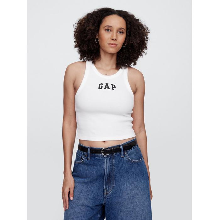 Gap Logo Crop Atlet цвет: Белый
