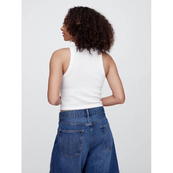Gap Logo Crop Atlet цвет: Белый