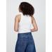 Gap Logo Crop Atlet цвет: Белый