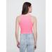Gap Logo Crop Atlet цвет: Розовый