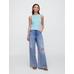 Gap Logo Crop Atlet цвет: Голубой