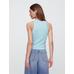 Gap Logo Crop Atlet цвет: Голубой