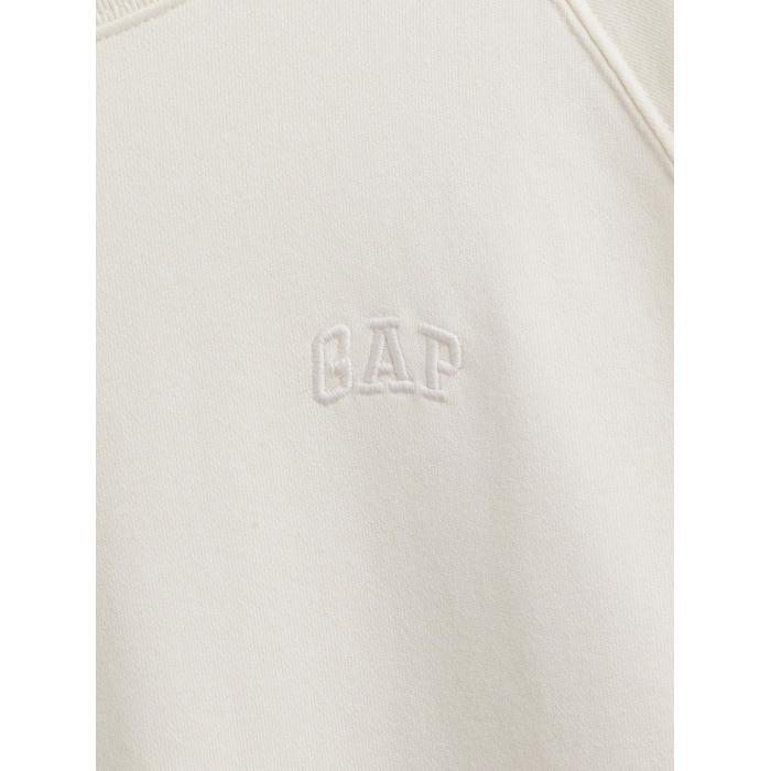 Футболка из французской махровой ткани с логотипом Gap цвет: Бежевый