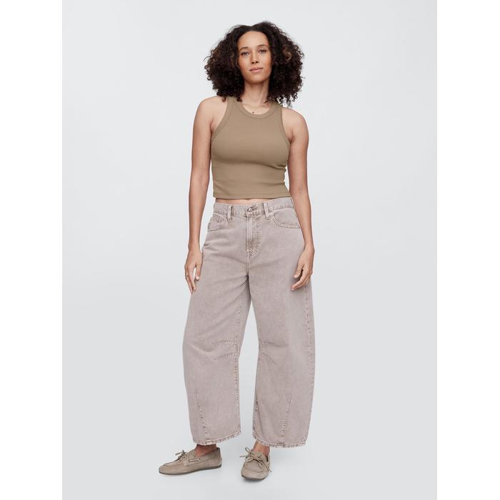 Ribana Crop Atlet цвет: Коричневый