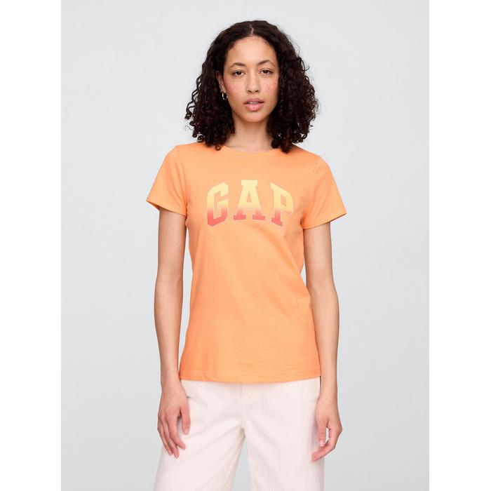 Футболка с логотипом Gap цвет: Оранжевый