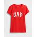 Футболка с логотипом Gap цвет: Красный