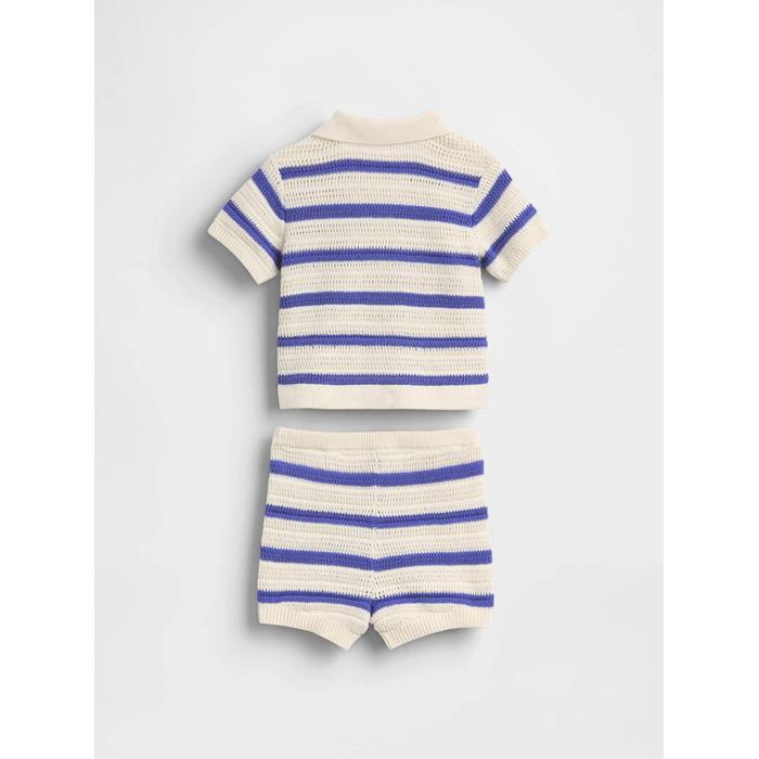 Polo T-Shirt Outfit Set цвет: Голубой