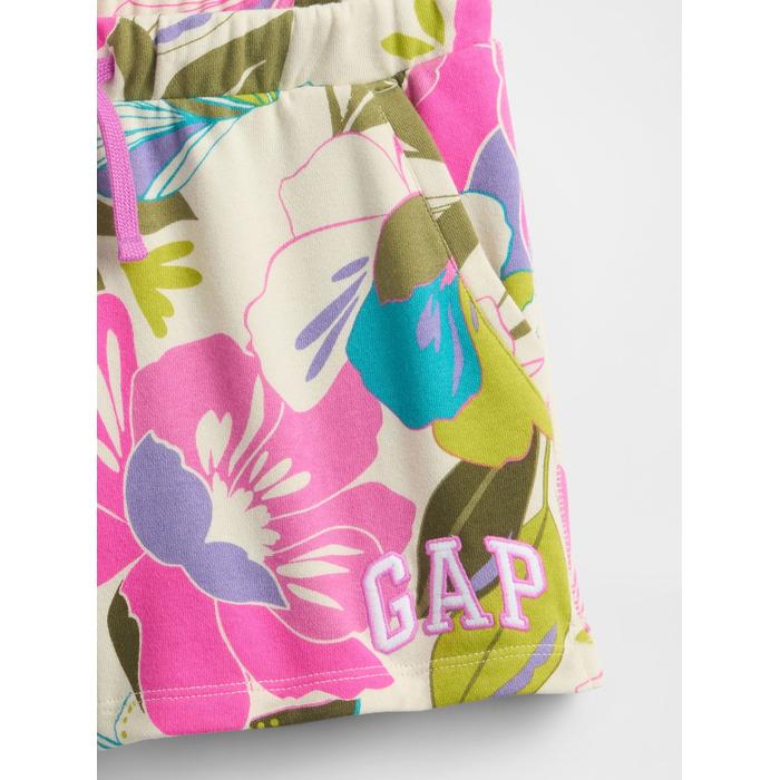 Шорты-подтяжки с логотипом Gap цвет: Оранжевый
