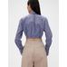 GapStudio Poplin Crop Gömlek цвет: Голубой