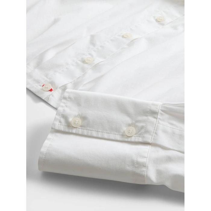 Укороченная рубашка GapStudio Poplin цвет: Белый