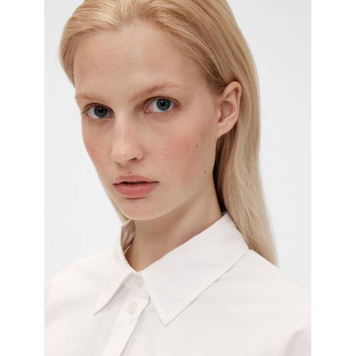Укороченная рубашка GapStudio Poplin цвет: Белый