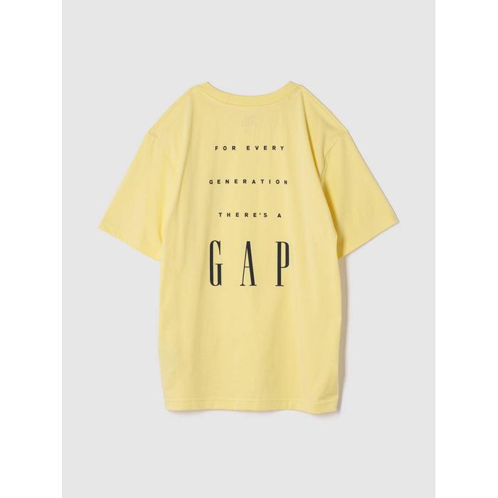 Футболка с логотипом Gap цвет: Жёлтый