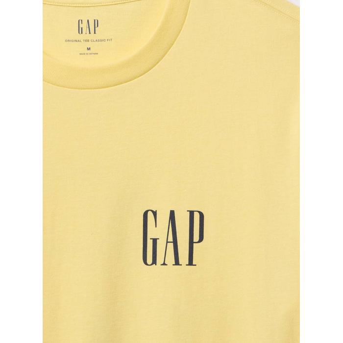 Футболка с логотипом Gap цвет: Жёлтый