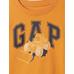 Футболка с рисунком логотипа Gap цвет: Оранжевый