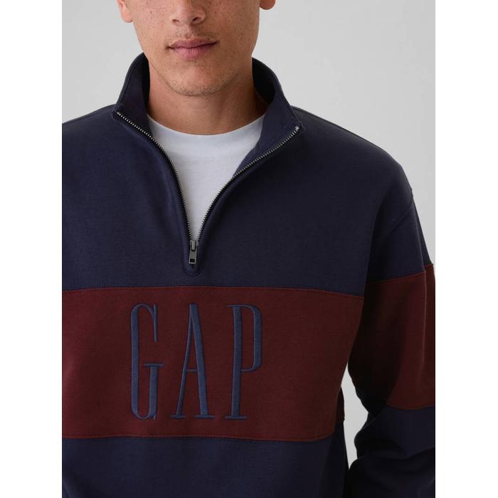 Vintage Soft Gap Logo Oversized Pullover Sweatshirt цвет: Синий