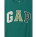 Футболка с логотипом Gap цвет: Зелёный