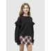 Ekose Desenli Flannel Şort Etek цвет: Красный