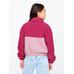 Gap Logo Relaxed Sherpa Sweatshirt цвет: Розовый