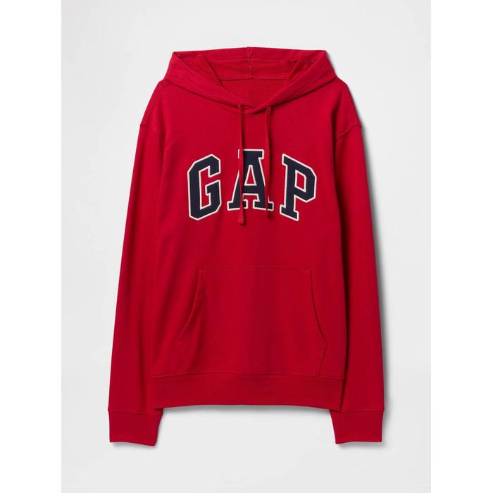 Французская махровая толстовка с логотипом Gap цвет: Красный