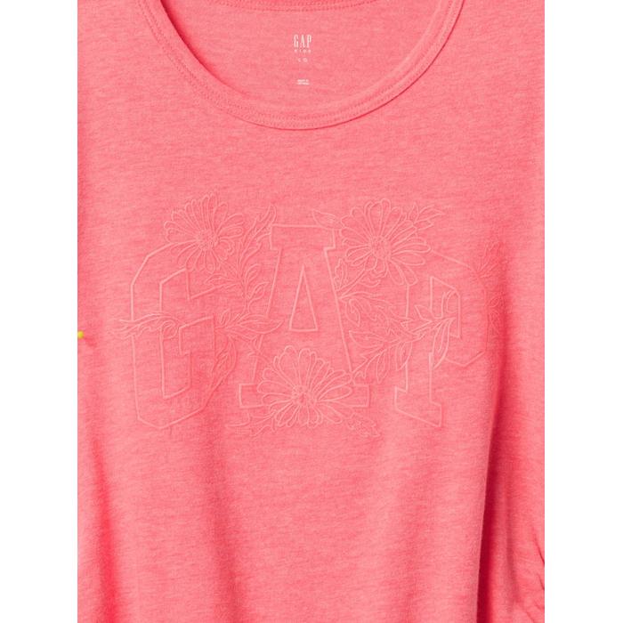 Футболка с логотипом Gap цвет: Розовый