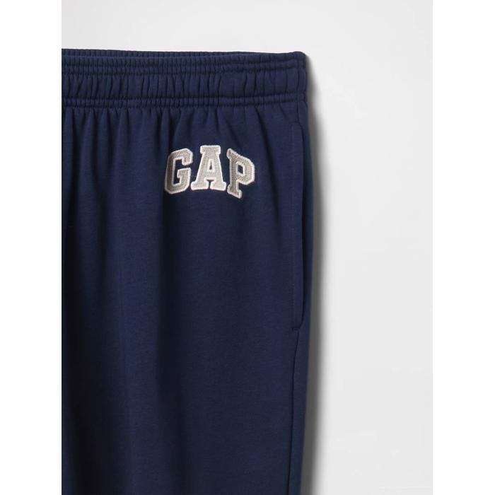 Спортивные штаны джоггера из французской махровой ткани с логотипом Gap цвет: Синий