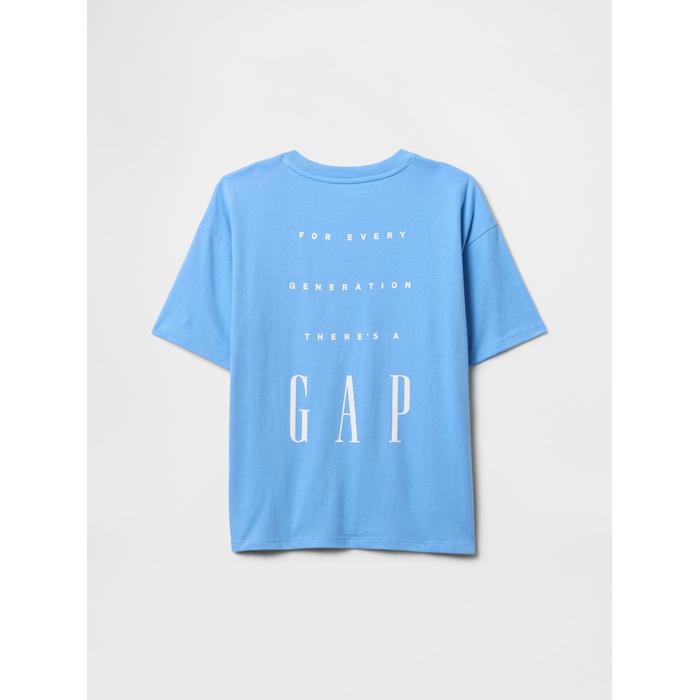 Футболка с карманами с логотипом Gap цвет: Голубой