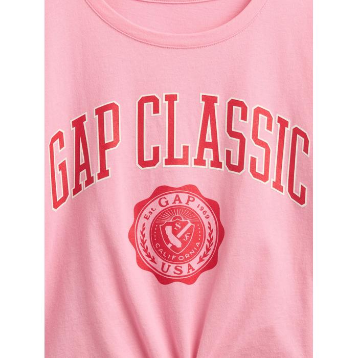 Футболка с логотипом Gap цвет: Розовый