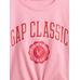 Футболка с логотипом Gap цвет: Розовый