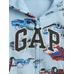 Толстовка на молнии из французской махровой ткани с логотипом Gap цвет: Голубой