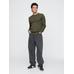 Gap Logo Waffle-Knit T-Shirt цвет: Хаки