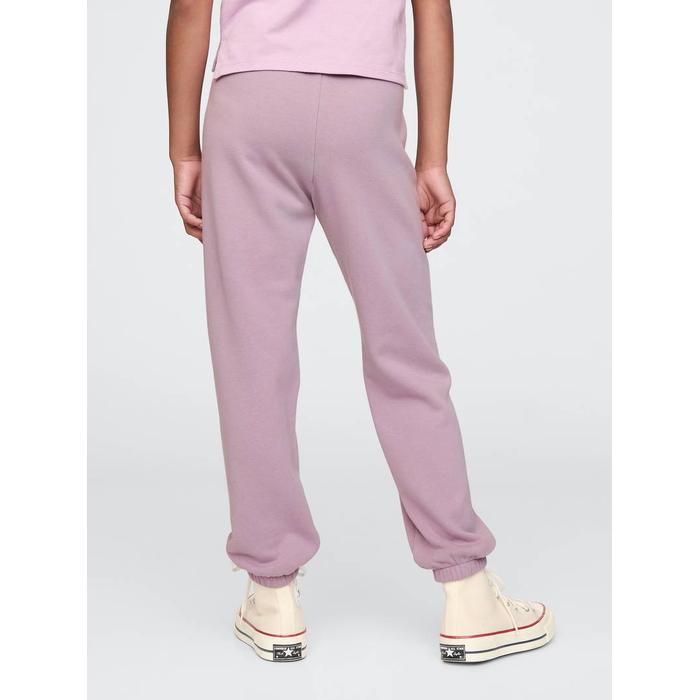 Gap Logo Relaxed Fleece Jogger Eşofman Altı цвет: Фиолетовый