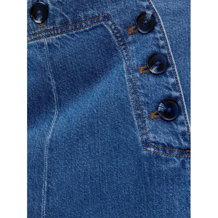 GapStudio High Rise Sailor Jean Pantolon цвет: Голубой