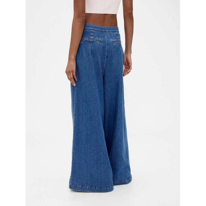 GapStudio High Rise Sailor Jean Pantolon цвет: Голубой