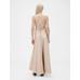 GapStudio Saten Slip Elbise цвет: Бежевый
