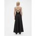 GapStudio Saten Slip Elbise цвет: Чёрный