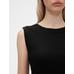GapStudio Jersey Midi Elbise цвет: Чёрный