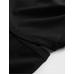 GapStudio Jersey Midi Elbise цвет: Чёрный