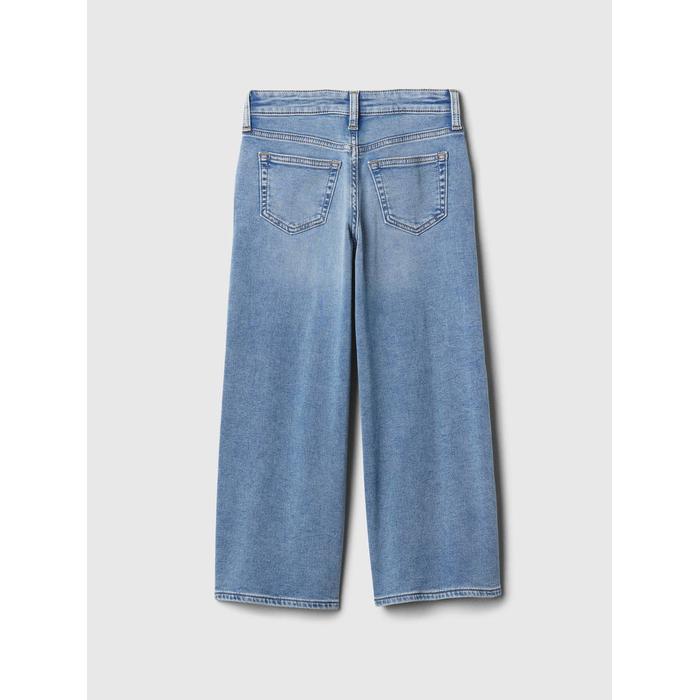 High Rise Supersoft Wide-Leg Jean Pantolon