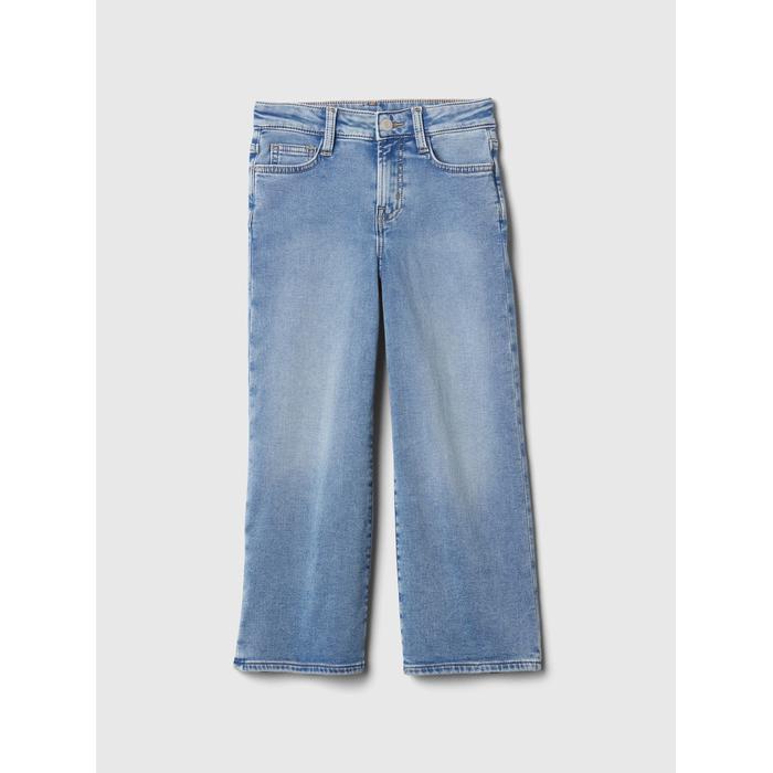 High Rise Supersoft Wide-Leg Jean Pantolon