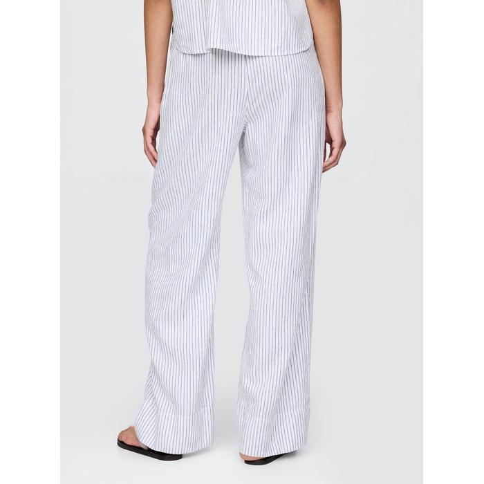 Keten Karışımlı Easy Wide Leg Pantolon