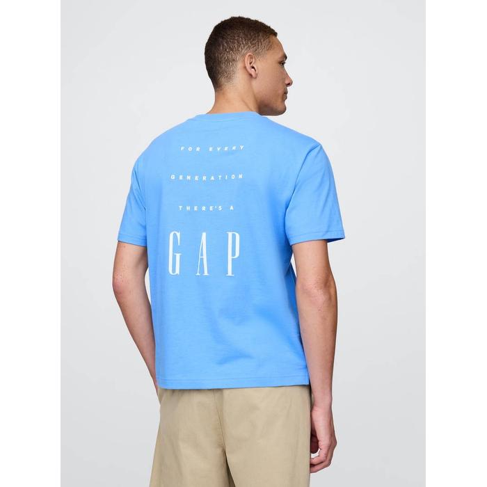 Футболка с логотипом Gap в тяжелом весе